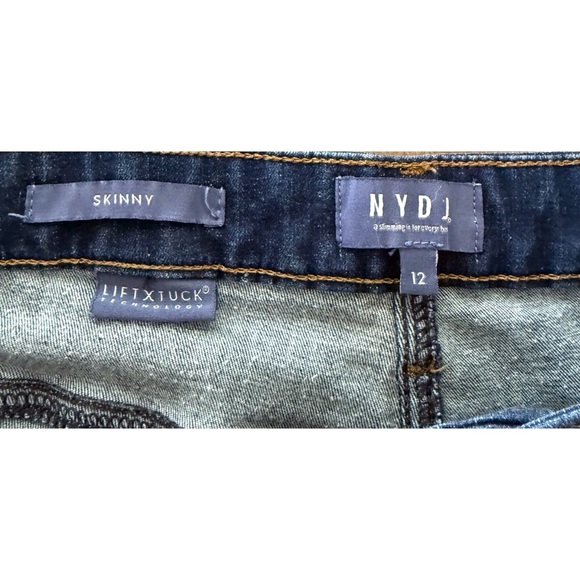 NYDJ Skinny Jeans Size 12 - Picture 3 of 4
